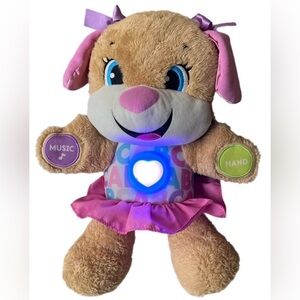 Fisher Price Laugh and Learn
"Sis" Smart Stages Interactive Puppy Dog Plush